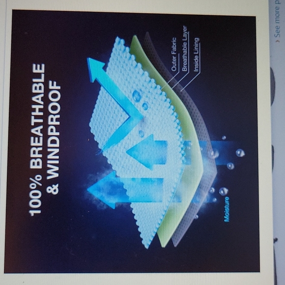 TideWe rain suit brown waterproof breathable lightweight rain gear Medium New - Picture 2 of 8